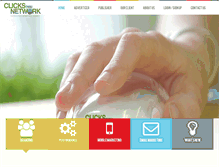 Tablet Screenshot of clicksthrunetwork.com
